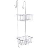 Stainless Double Shower Wire Basket Caddy - 01097020