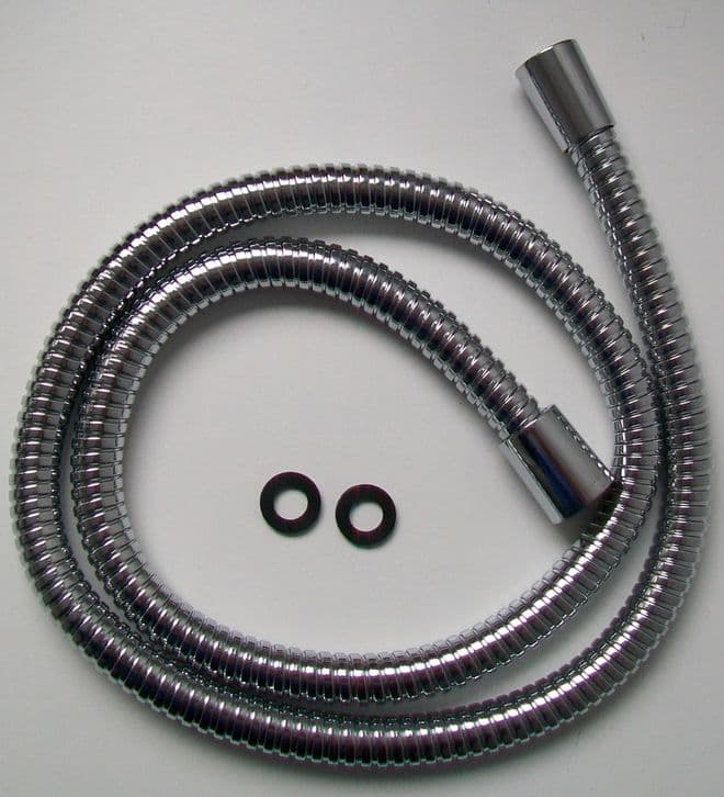 Stainless Steel Large Bore Shower Hose - 5 foot / 1.5 Metre - 50803236