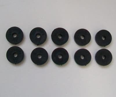 Standard 1/2 inch Tap Valve Rubber Washer - Pack of 10 - 72000131