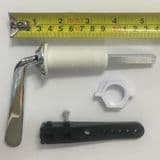 Standard Flat Chrome Toilet Cistern Lever - 08000423