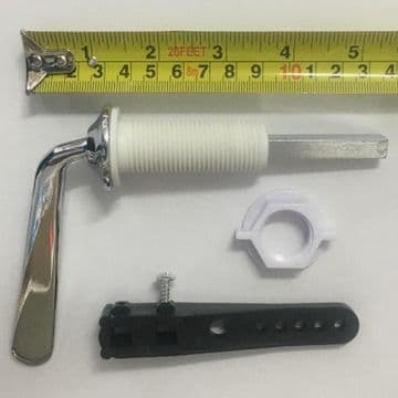 Standard Flat Chrome Toilet Cistern Lever - 08000423