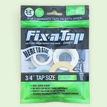 Steel Bath Round / Square Tap Hole Fixing Kit - 62003142