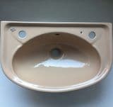 Stelrad Doulton / Allia Wall Hung Basin 2 Tap Hole - Whiskey