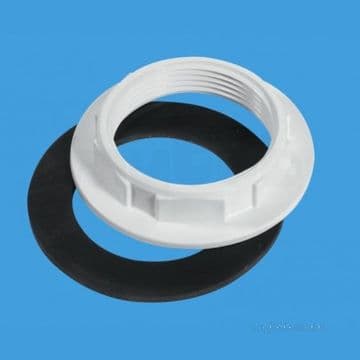 Syphon / Dump Valve 1.1/2 Backnut and Washer - 39000074