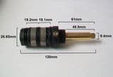 T2 Replacement Thermostatic Shower Mixer Cartridge - 62000008
