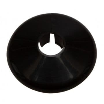 Talon Black Plastic 15mm Wall Flange Pipe Collar - 30000401