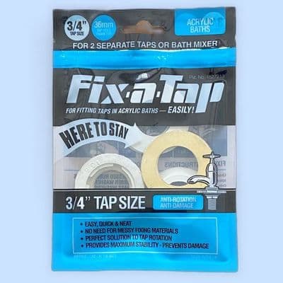 Tap Centralizing Fixing Kit for Acrylic Baths