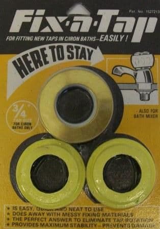 Tap Centralizing Fixing Kit for Cast Iron Baths