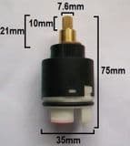 Tap / Shower Temperature Flow Control Cartridge 35mm Open - 62000010