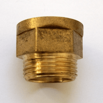 Tap Tail Thread 3/4 inch Bath Brass Extension - 07001850