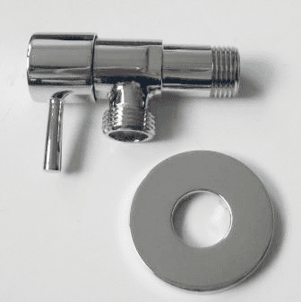 Tap & Toilet Douche Lever Shut Off Wall Outlet - 62003603