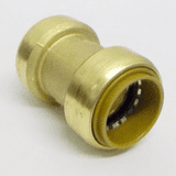 Tectite Brass 28mm Push Fit Straight Pipe Coupling - 27012201