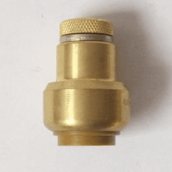 Tectite Brass Push Fit 15mm Air Pressure Release Valve - 276115RV