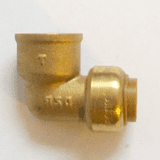 Tectite Brass Push Fit 15mm x 1/2 Female Iron Elbow - 27141500