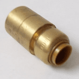 Tectite Brass Push Fit 28mm Fitting Reducer to 15mm Pipe - 27062218