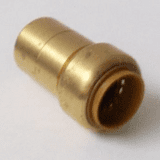 Tectite Brass Push Fit 28mm Fitting Reducer to 22mm Pipe - 27062216