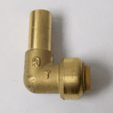 Tectite Brass Push Fit Spigot Elbow 15mm - 2712150S