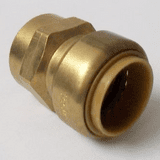 Tectite Brass Push Fit Straight 28mm to 1 inch Female - 27002804
