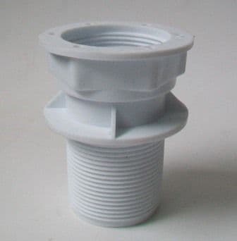 Toilet Cistern Syphon Flush Extension 1 1/2 inch - 08000629 - Plumbers Mate Ltd