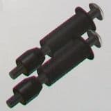 Top Fix Hinge Replacement Bolt and Rubbers Set - 03065751