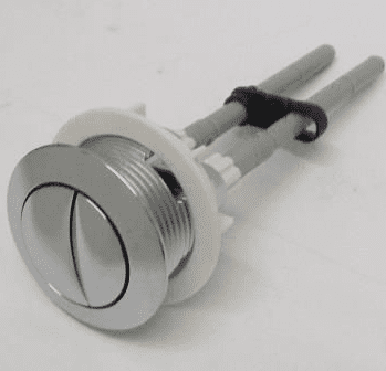 Top Flush Cistern Chrome Dual Push Rod Button 38mm - 08001281