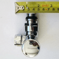 Towel Radiator Chrome Manual Corner Valves Pair - 07001411