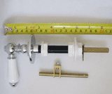 Traditional Duct White - Chrome Cistern Lever 160mm - 08000448