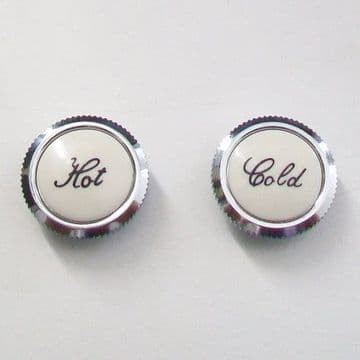 Traditional Screw In Chrome White Tap Handle Indices - 58004079