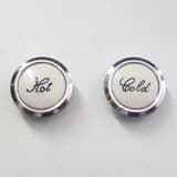 Traditional Screw In Chrome White Tap Handle Indices - 58004079