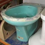 Trent Alvas 1 Tap Hole Bidet - Turquoise