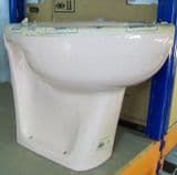 Trent Alvas 612 Back to Wall Toilet Pan - Peach