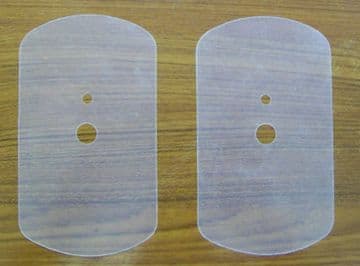 Twyford Twin Hole Oblong Syphon Diaphram Washers - Pack of 2