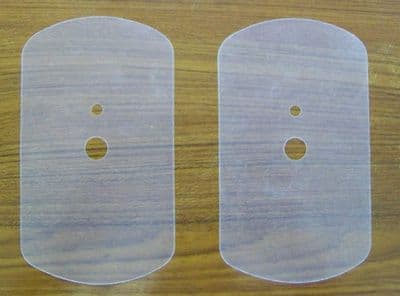 Twyford Twin Hole Oblong Syphon Diaphram Washers - Pack of 2