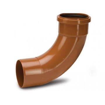 Underground 4in / 110mm Long Radius Bend Single Socket - 450UG412