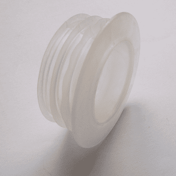 Universal Internal Plastic Fin Flush Pipe Cone - 08000180