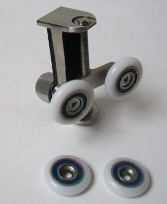 Uniwheel Stainless Steel Double Shower Door Roller - 50403348