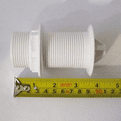 Urinal Waste White Plastic 32mm 1.1/4 Domed - 74000560
