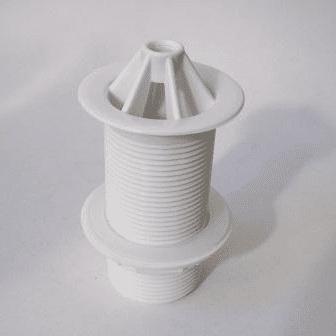 Urinal Waste White Plastic 32mm 1.1/4 Domed - 74000560