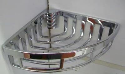 Vado Chrome Removable Corner Accessory Basket - 01016140