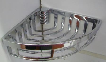 Vado Chrome Removable Corner Accessory Basket - 01016140
