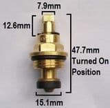 Washered Tap Valve 24 Spline 1/2in Light Type - 62000012