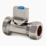 Washing Machine Metal Lever Inlet Straight Pegler - 07200129