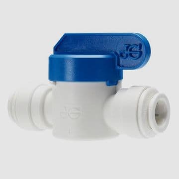 Water Filter 6mm Pushfit Isolation Shut Off Valve - 17000021
