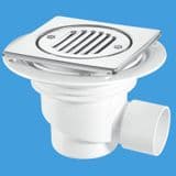 Wet Room 75mm Seal Gully Trap for Tiled or Stone Floor - 40005010