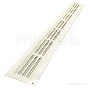 White Internal Ventilator Grating 785mm x 70mm - 70000670
