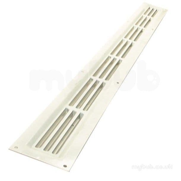 White Internal Ventilator Grating 785mm x 70mm - 70000670