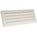 White Louvre Internal Ventilation Grill 241 x 89mm - 70001130