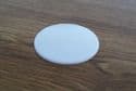 White Plastic Basin Sink Bath Tap Hole Blank Stopper