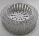 White Strainer for Baths and Sinks - 74000576
