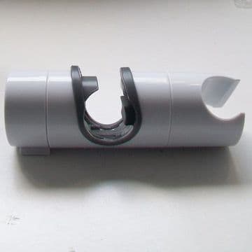 White Universal Shower Riser Rail Bracket 18-25mm - 50300701